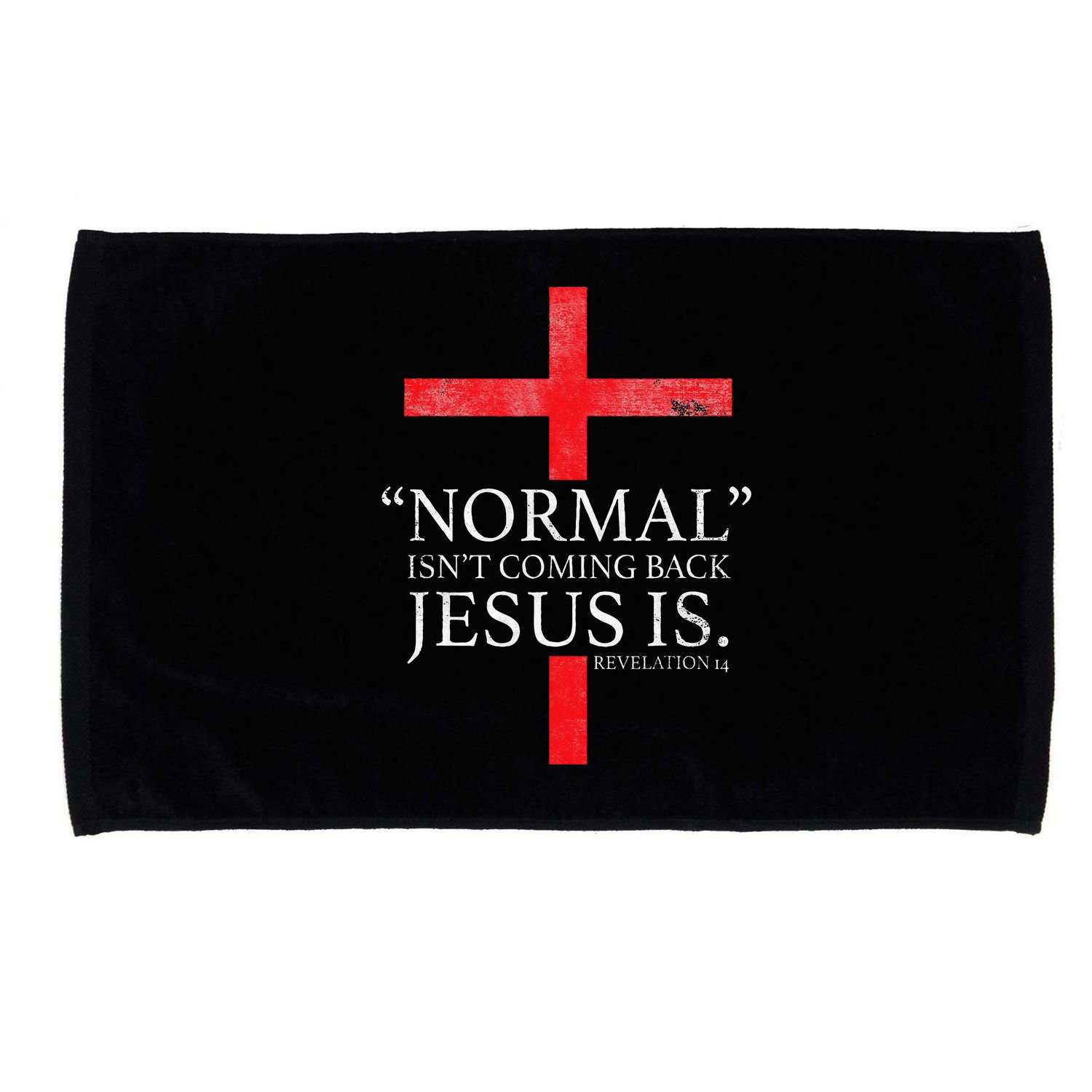 Christian Normal Isnt Coming Back Jesus Is Gift Microfiber Hand Towel