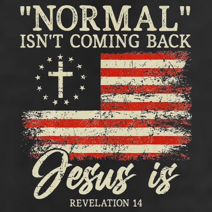 Christian Normal Isn't Coming Back Jesus Is Gift Adult Drive Performance Visor