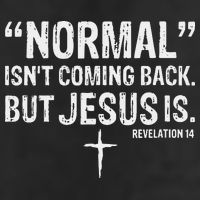 Christian Normal Isn't Coming Back But Jesus Is Revelation 14 Beanie