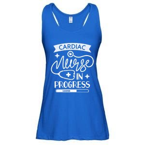 Cardiac Nurse In Progress Cute Gift Cardiology Nursing Student Life Gift Ladies Essential Flowy Tank