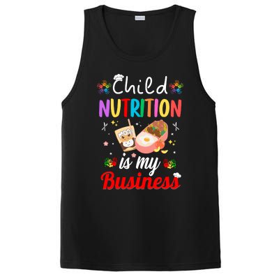 Child Nutrition Is My Business School Cafeteria Lunch Lady PosiCharge Competitor Tank