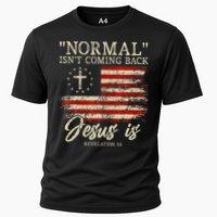 Christian Normal IsnT Coming Back Jesus Is Gift Cooling Performance Crew T-Shirt