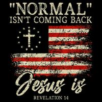 Christian Normal IsnT Coming Back Jesus Is Gift Cooling Performance Crew T-Shirt