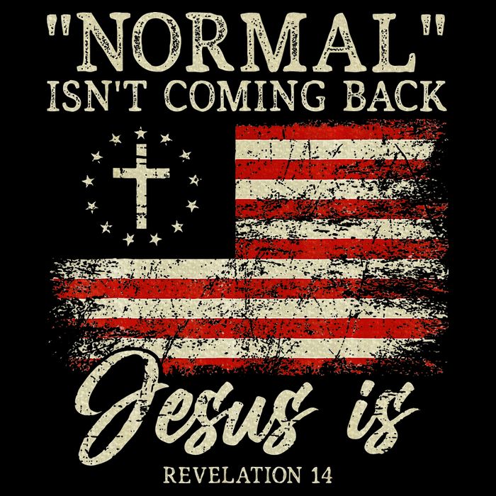 Christian Normal IsnT Coming Back Jesus Is Gift Cooling Performance Crew T-Shirt