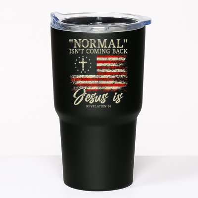 Christian Normal IsnT Coming Back Jesus Is Gift Tumbler