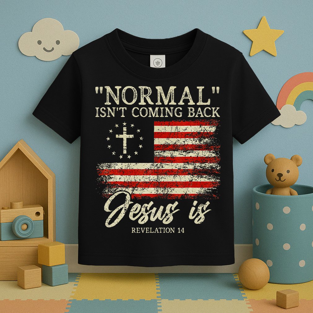 Christian Normal IsnT Coming Back Jesus Is Gift Toddler T-Shirt