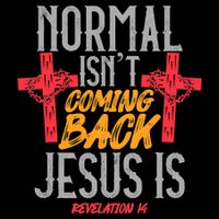 Christian Normal Isn't Coming Back Jesus Is Revelation City Backpack