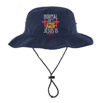 Christian Normal Isn't Coming Back Jesus Is Revelation Bucket Hat