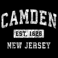 Camden New Jersey Nj Vintage Established Sports T-Shirt