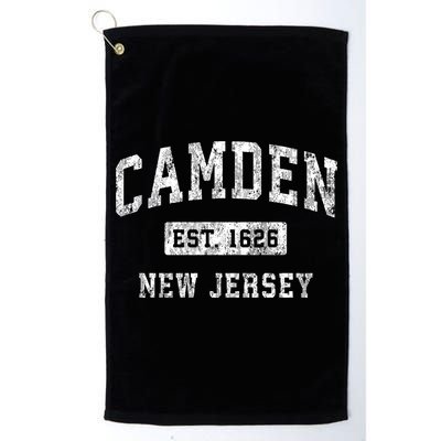 Camden New Jersey Nj Vintage Established Sports Golf Towel