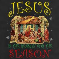 Christmas Nativity Jesus Is The Reason For The Season Manger Beanie