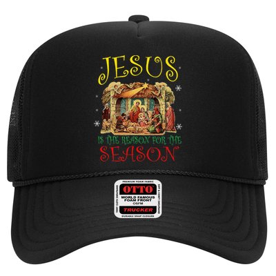 Christmas Nativity Jesus Is The Reason For The Season Manger Hat
