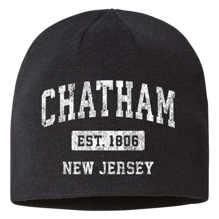 Chatham New Jersey Nj Vintage Sports Established Sustainable Beanie