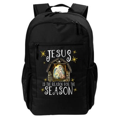 Christmas Nativity Jesus Is The Reason For The Season Manger Backpack