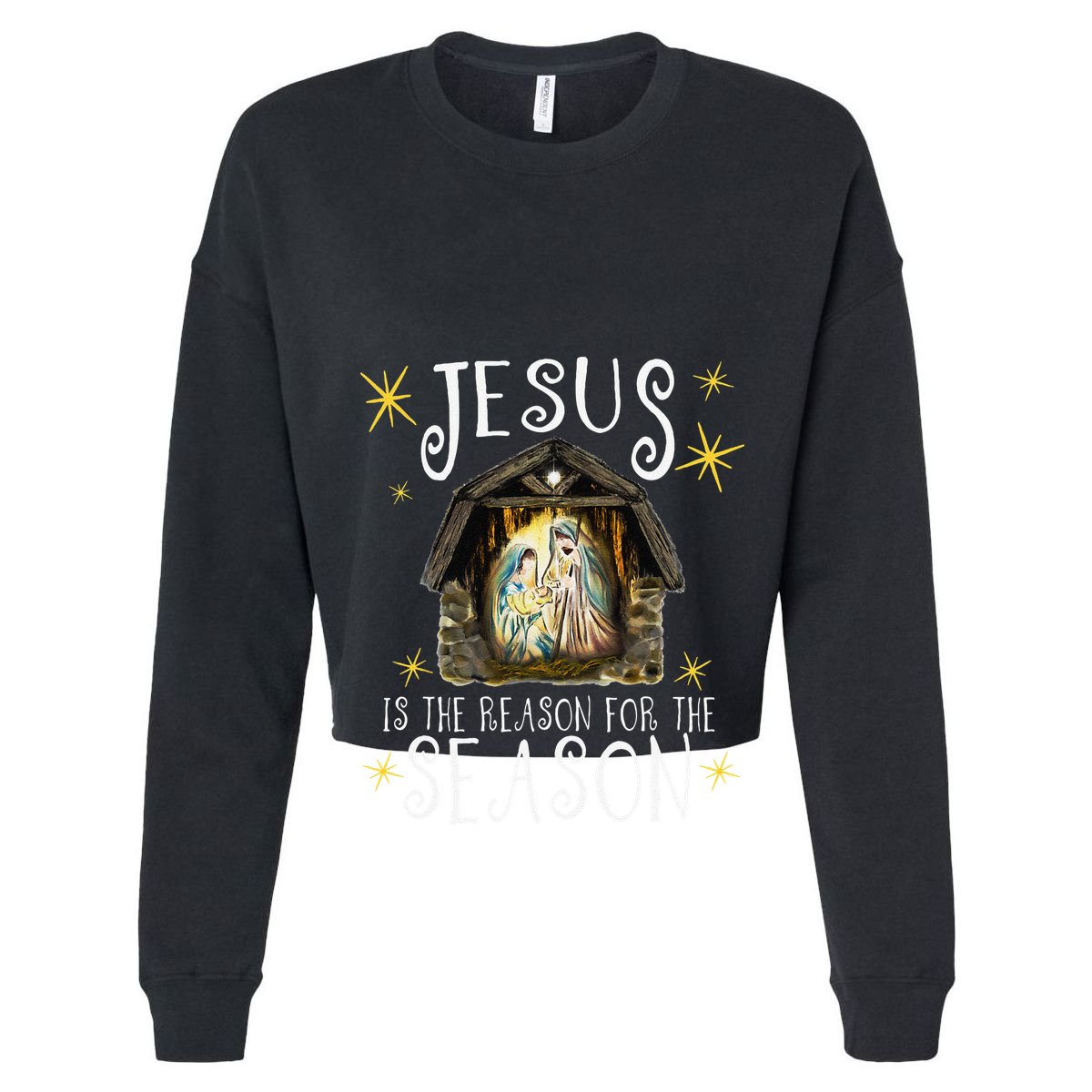 Christmas Nativity Jesus Is The Reason For The Season Manger T-Shirt