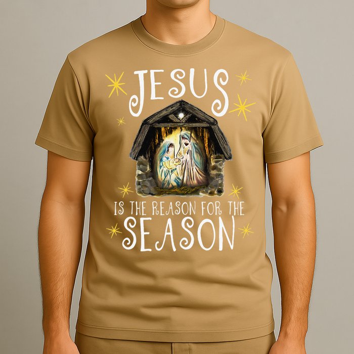 Christmas Nativity Jesus Is The Reason For The Season Manger T-Shirt