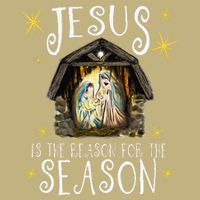 Christmas Nativity Jesus Is The Reason For The Season Manger T-Shirt