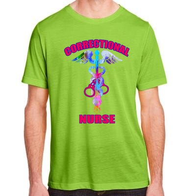 Correctional Nurse Jails Prisons Inmate Care Rn Lpn Nursing Adult ChromaSoft Performance T-Shirt