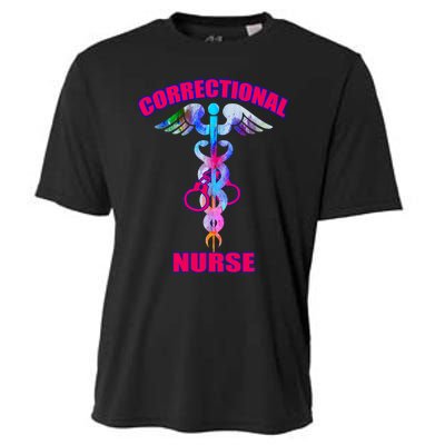 Correctional Nurse Jails Prisons Inmate Care Rn Lpn Nursing Cooling Performance Crew T-Shirt