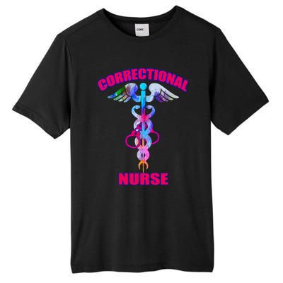 Correctional Nurse Jails Prisons Inmate Care Rn Lpn Nursing Tall Fusion ChromaSoft Performance T-Shirt