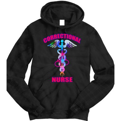 Correctional Nurse Jails Prisons Inmate Care Rn Lpn Nursing Tie Dye Hoodie