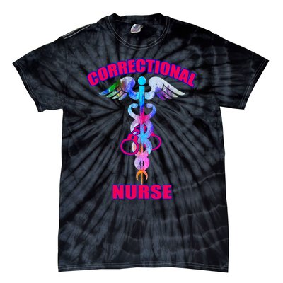 Correctional Nurse Jails Prisons Inmate Care Rn Lpn Nursing Tie-Dye T-Shirt