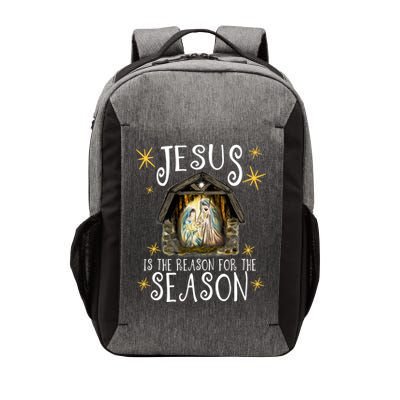 Christmas Nativity Jesus Is The Reason For The Season Ger Gift Vector Backpack