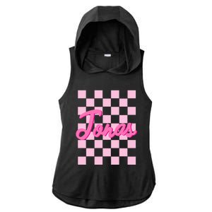 Custom Name Jonas Heart Design Ladies PosiCharge Tri-Blend Wicking Draft Hoodie Tank