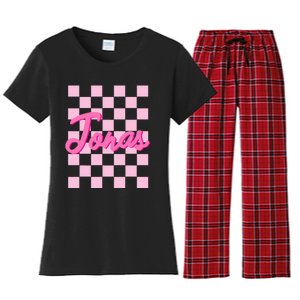 Custom Name Jonas Heart Design Women's Flannel Pajama Set