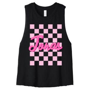 Custom Name Jonas Heart Design Women's Racerback Cropped Tank