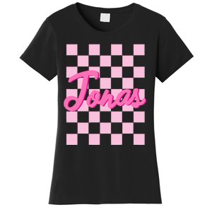 Custom Name Jonas Heart Design Women's T-Shirt