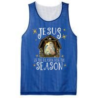 Christmas Nativity Jesus Is The Reason For The Season Ger Gift Mesh Reversible Basketball Jersey Tank