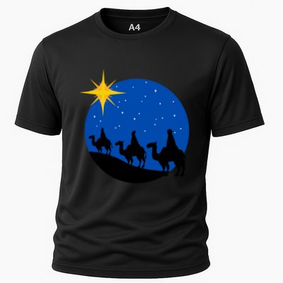 Christmas Nativity Jesus Birth The Three Wise Gift Performance Shirt