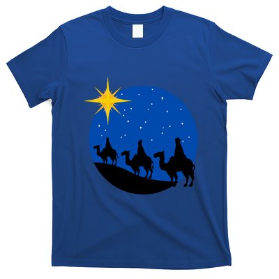 Christmas Nativity Jesus Birth The Three Wise Gift T-Shirt