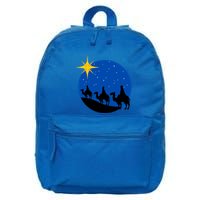 Christmas Nativity Jesus Birth The Three Wise Gift 16 in Basic Backpack