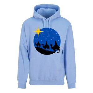 Christmas Nativity Jesus Birth The Three Wise Gift Unisex Surf Hoodie