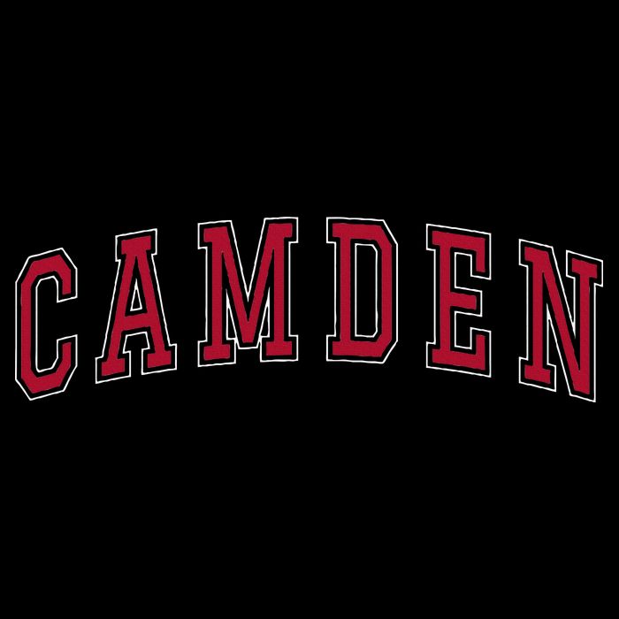 Camden New Jersey Souvenir Sport College Style Text Backpack
