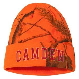 Camden New Jersey Souvenir Sport College Style Text Kati Licensed 12" Camo Beanie