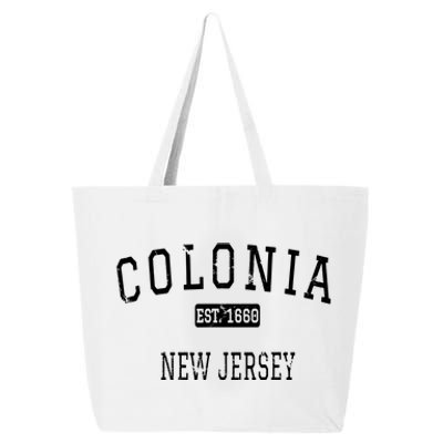 Colonia New Jersey Nj Vintage 25L Jumbo Tote