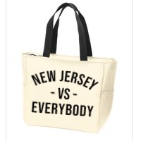 Cute New Jersey Vs Everybodys Gift Zip Tote Bag