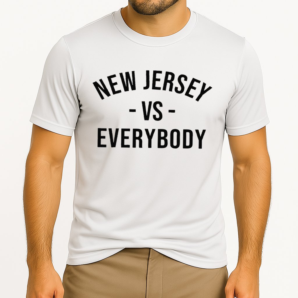 Cute New Jersey Vs Everybodys Gift Cooling Performance Crew T-Shirt