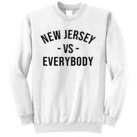 Cute New Jersey Vs Everybodys Gift Sweatshirt