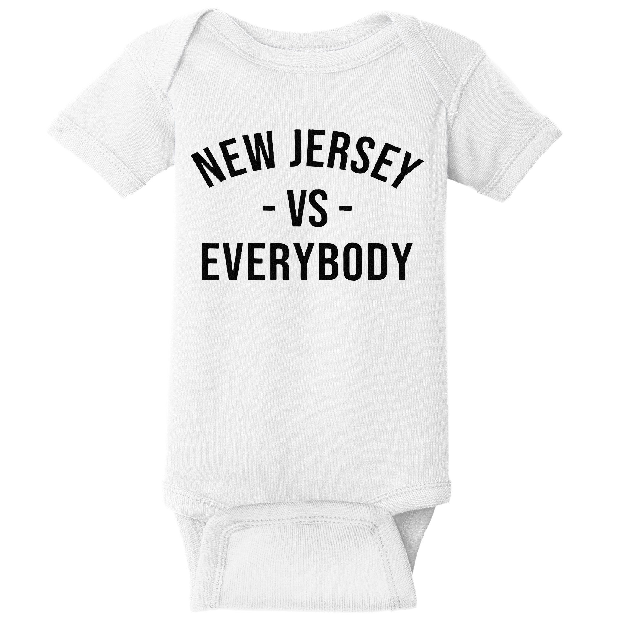 Cute New Jersey Vs Everybodys Gift Baby Bodysuit
