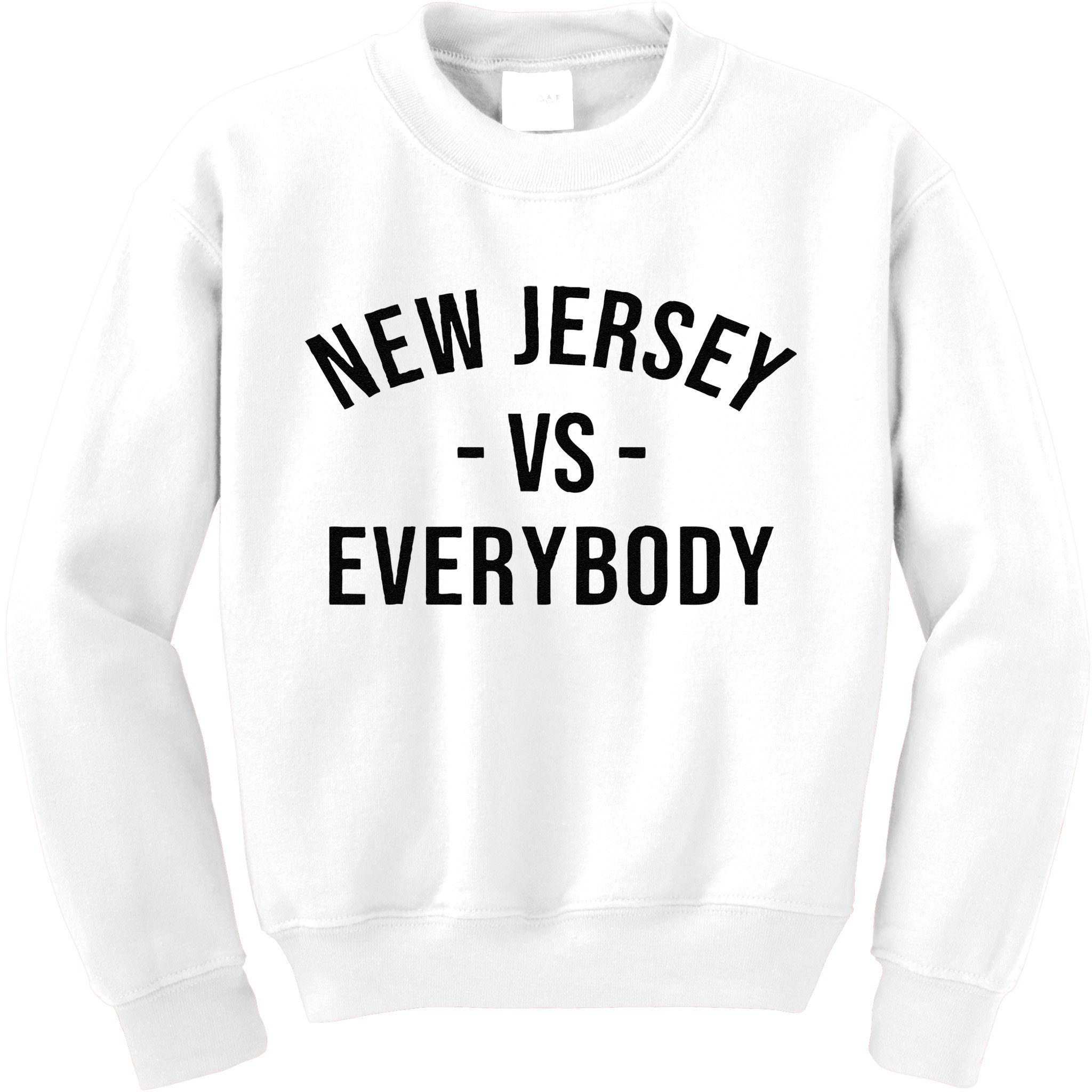Cute New Jersey Vs Everybodys Gift Kids Sweatshirt