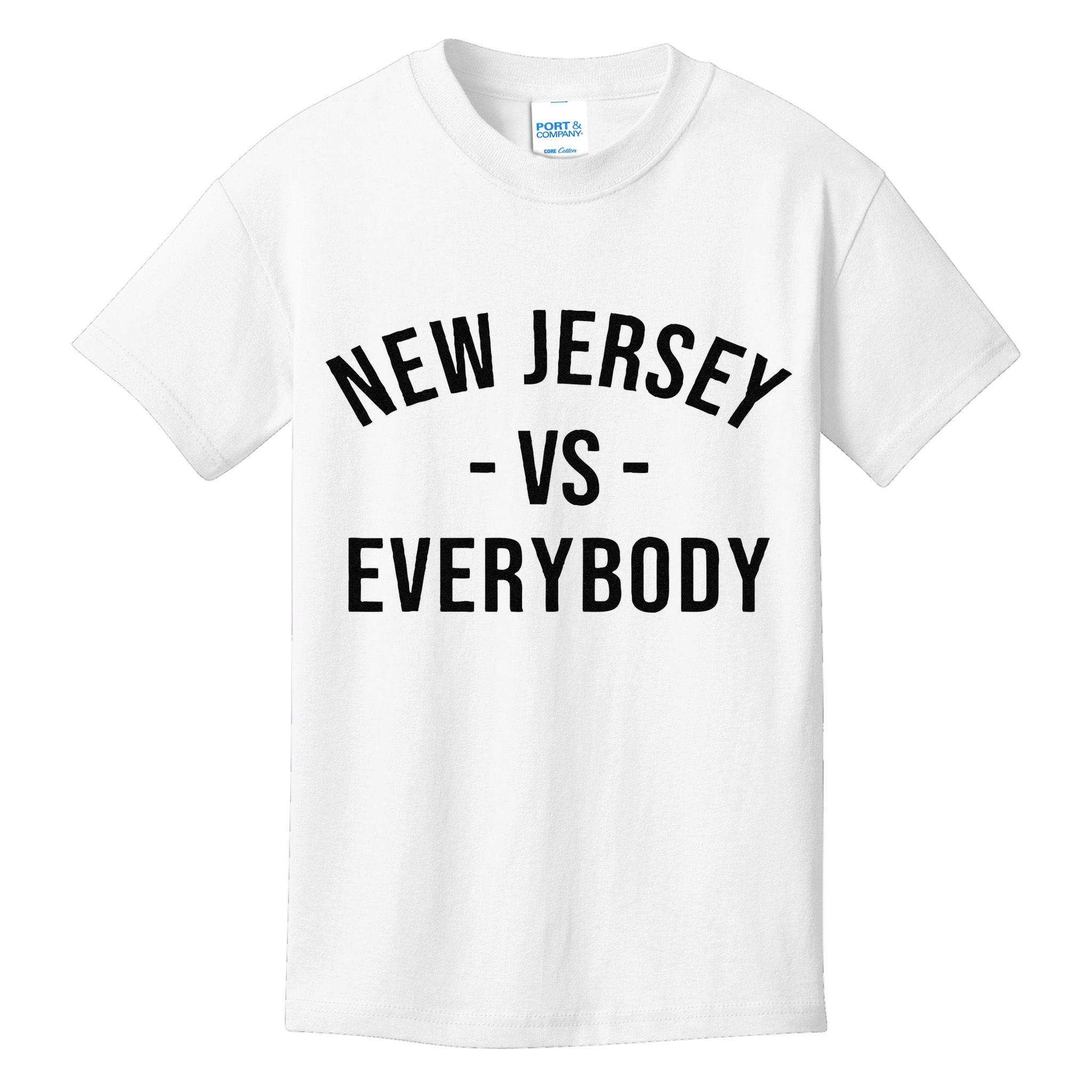 Cute New Jersey Vs Everybodys Gift Kids T-Shirt