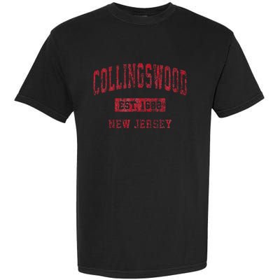 Collingswood New Jersey Nj Vintage Sports Garment-Dyed Heavyweight T-Shirt