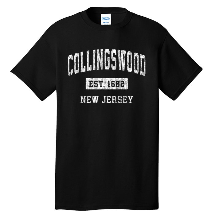 Collingswood New Jersey Nj Vintage Sports Tall T-Shirt