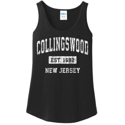 Collingswood New Jersey Nj Vintage Sports Ladies Essential Tank