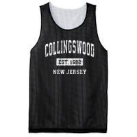 Collingswood New Jersey Nj Vintage Sports Mesh Reversible Basketball Jersey Tank