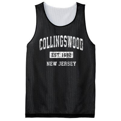 Collingswood New Jersey Nj Vintage Sports Mesh Reversible Basketball Jersey Tank